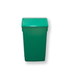 Coloured Flip Top with Recycling Sticker - 54 Litre