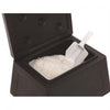 Salt and Grit Bin with 25kg of Rock Salt - 30 Litre