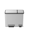 EcoCasa - 3 x 15 Litre Triple Compartment Recycling Bin