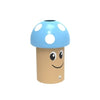 Novelty Mushroom Litter Bin with Optional Smiley Face - 60 Litre