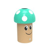 Novelty Mushroom Litter Bin with Optional Smiley Face - 60 Litre