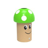 Novelty Mushroom Litter Bin with Optional Smiley Face - 60 Litre