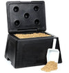 Salt and Grit Bin with 25kg of Rock Salt - 30 Litre