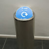 Torpedo Swing Lid Recycling Bin - 3 Sizes Available