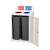 Zeus 2 Bay Recycling Station - 2 x 80 Litre Compartments