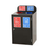 Zeus 2 Bay Recycling Station - 2 x 80 Litre Compartments